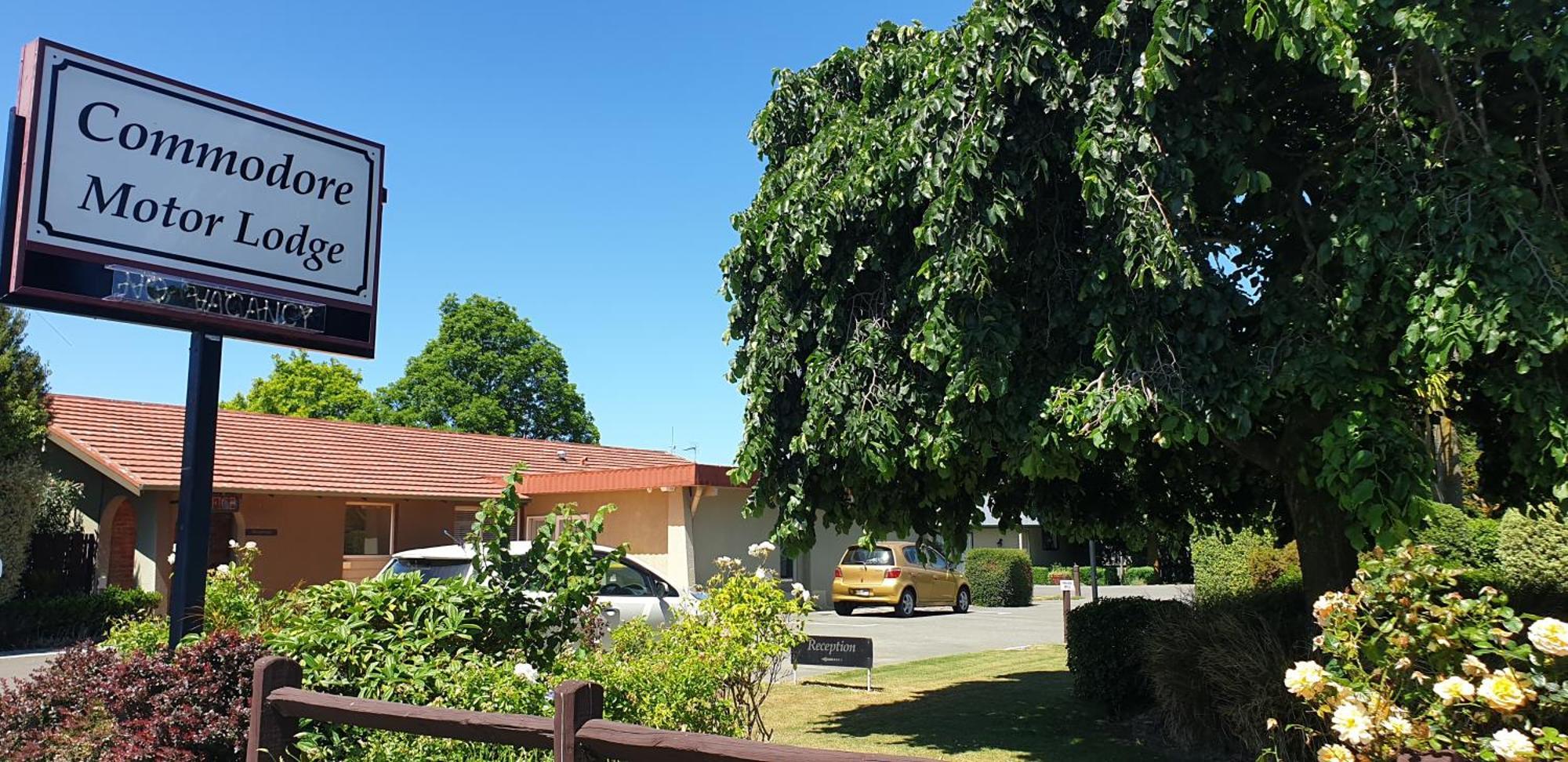 Commodore Motor Lodge Ashburton Exterior foto